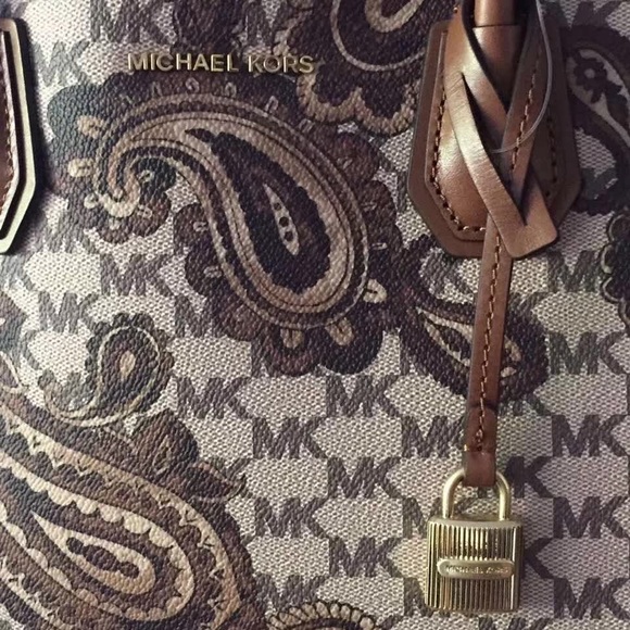 Michael Kors MK purse special design large mercer satchel bag NWT - Picture 4 of 14